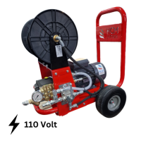 110V Portable Viper Drain Jetter